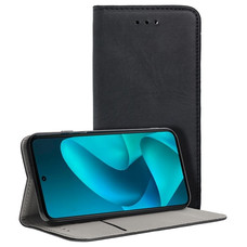 Funda COOL Flip Cover para Motorola Moto G57 5G / G57 Power Liso Negro Funda COOL Flip Cover para Motorola Moto G57 5G / G57 Power Liso Negro