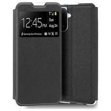Funda COOL Flip Cover para Xiaomi Redmi A7 Pro / Poco C81 Pro Liso Negro Funda COOL Flip Cover para Xiaomi Redmi A7 Pro / Poco C81 Pro Liso Negro
