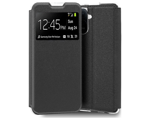 Funda COOL Flip Cover para Xiaomi Redmi A7 Pro / Poco C81 Pro Liso Negro Funda COOL Flip Cover para Xiaomi Redmi A7 Pro / Poco C81 Pro Liso Negro