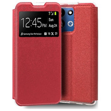 Funda COOL Flip Cover para Xiaomi Redmi 17 Liso Rojo Funda COOL Flip Cover para Xiaomi Redmi 17 Liso Rojo