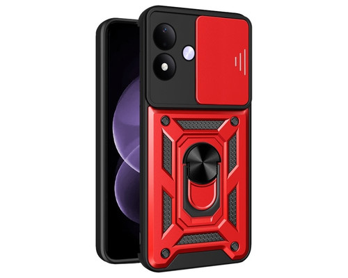 Carcasa COOL para Xiaomi Redmi Note 17 5G Hard Ring Rojo Carcasa COOL para Xiaomi Redmi Note 17 5G Hard Ring Rojo