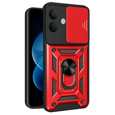 Carcasa COOL para Xiaomi Redmi Note 17 Pro 5G Hard Ring Rojo