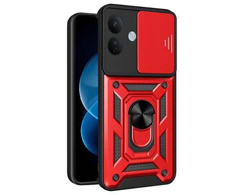 Carcasa COOL para Xiaomi Redmi Note 17 Pro 5G Hard Ring Rojo Carcasa COOL para Xiaomi Redmi Note 17 Pro 5G Hard Ring Rojo