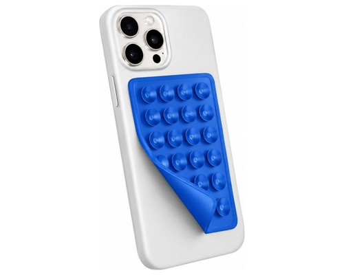 Ventosa Universal Silicona para Smartphone (Azul)