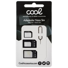 Adaptador COOL (2 en 1) Nano Sim Conversión Micro Sim / SIM