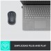 RATON LOGITECH M185 WIRELESS BLACK/GREY