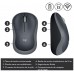 RATON LOGITECH M185 WIRELESS BLACK/GREY