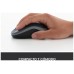 RATON LOGITECH M185 WIRELESS BLACK/GREY