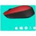 RATON LOGITECH WIRELESS MOUSE M171 RED/BLACK