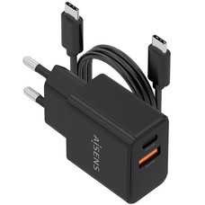 CARGADOR AISENS ASCH-20W2P084-BK CARGADOR AISENS ASCH-20W2P084-BK