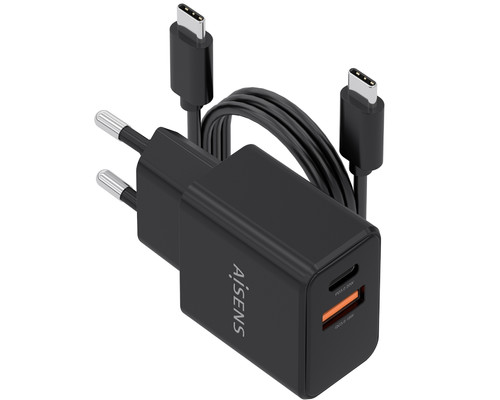 CARGADOR AISENS ASCH-20W2P084-BK CARGADOR AISENS ASCH-20W2P084-BK
