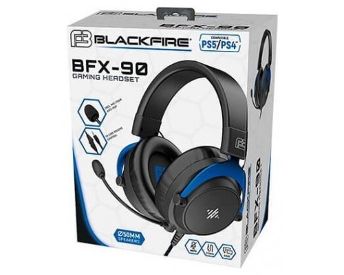 AURICULARES GAMING BLACKFIRE HEADSET BFX-90 PS5-PS4