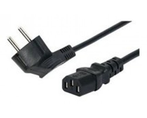 CABLE DE ALIMENTACION CPU CEE7/M-C13/H 1.10M NEGRO BULK