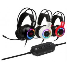 AURICULARES GAMING ABKONCORE CH60 BLACK REAL 7.1 RGB LED