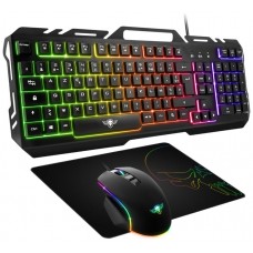 PACK SPIRIT OF GAMER PRO-MK5 TECLADO+RATON+ALFOMBRILLA (FRANCES)