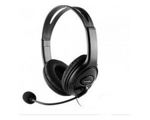 AURICULARES + MICROFONO COOLBOX COOLCHAT U1 USB NEGRO