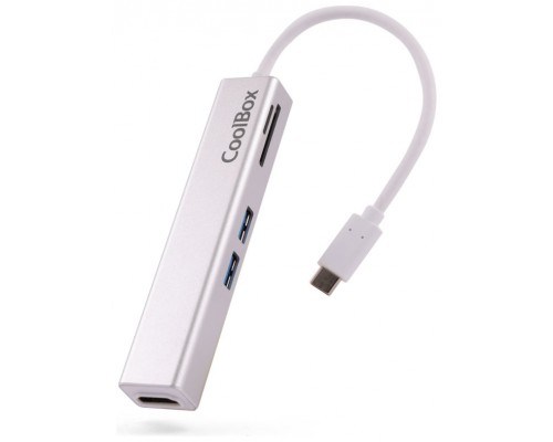 MINI DOCK COOLBOX LITE USB-C - HDMI+USB+SD+MICRO SD