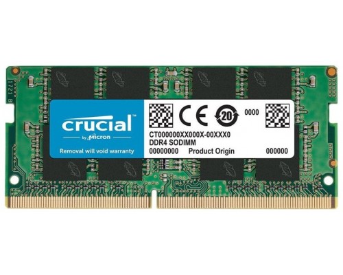 MODULO SODIMM DDR4 8GB 3200MHZ CRUCIAL CL22 1.2V