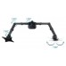 SOPORTE MESA GIRA INCLI 2 BRAZOS 17-27" NEGRO