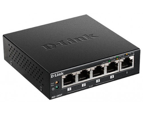 SWITCH 5 PUERTOS D-LINK 4 POE GIGABIT