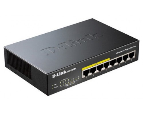 SWITCH D-LINK GIGABIT G ETHERNET 8P - 4 POE