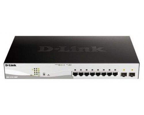 SWITCH D-LINK 10-PORT POE+ SMART MANAGED GIGABIT