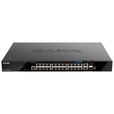 SWITCH D-LINK GESTIONABLE L3 20P GIGA POE + 4P 2.5G POE+ 2P 10G + 2P 10GSFP