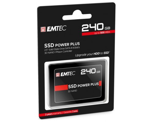 SSD 2.5" 240GB EMTEC POWER PLUS X150 SATA3