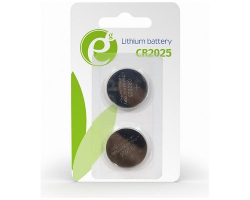 PILA GEMBIRD BOTON CR2025 3V LITHIUM 2 UNIDADES