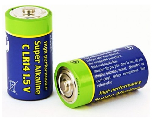 PILA GEMBIRD C-CELL LR14 1.5V 2 UNIDADES