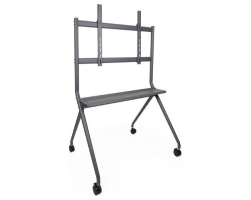 SOPORTE DE SUELO CON RUEDAS PARA PANTALLAS 50""-86"" GRIS TOOQ