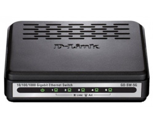 SWITCH 5 PUERTOS GIGABIT GO-SW-5G D-LINK