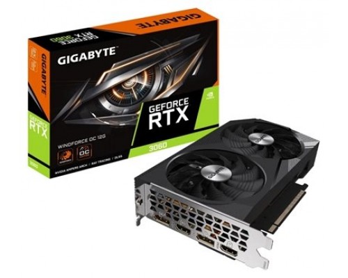 VGA GIGABYTE GEFORCE RTX 3060 WF OC 12GB DDR6 rev 2.0