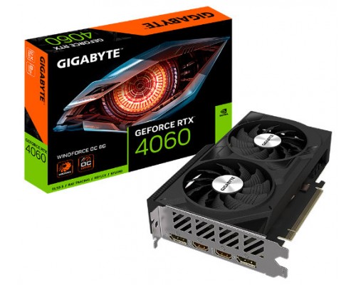 TARJETA GRAFICA GIGABYTE RTX4060 WINF OC 8G