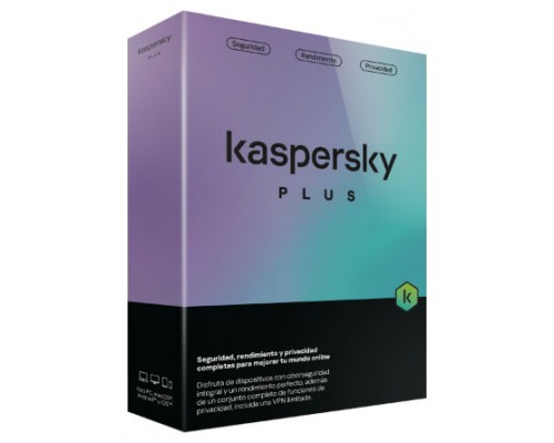 KASPERSKY ANTIVIRUS PLUS 3 DISPOSITIVOS 1 AÑO