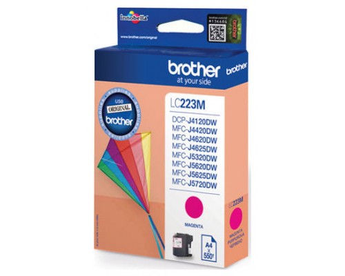 CARTUCHO TINTA BROTHER LC223 MAGENTA