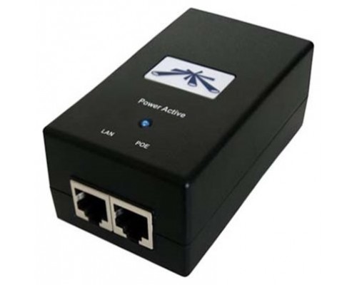 INJECTOR POE UBIQUITI 48VDC 24W ROCKET TI UAP-PRO 2XRJ-45