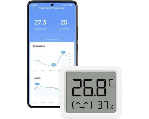 MONITOR XIAOMIET SM TMP HUM M 3 MINI MONITOR XIAOMIET SM TMP HUM M 3 MINI