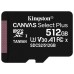 MEMORIA MICRO SD 512GB KINGSTON CANVAS SELECT PLUS