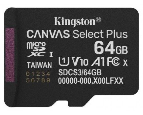 MEMORIA KINGSTON-MICROSD SDCS3 64GBSP