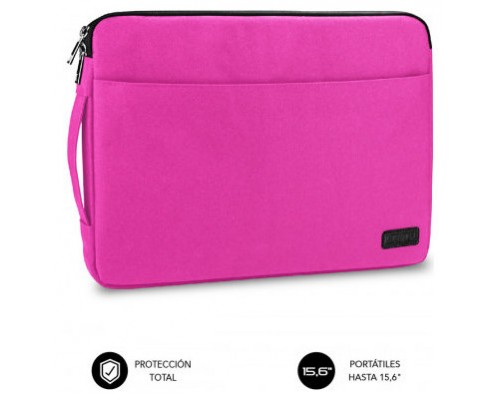 SUBBLIM FUNDA ORDENADOR URBAN LAPTOP SLEEVE 15.6" PINK·