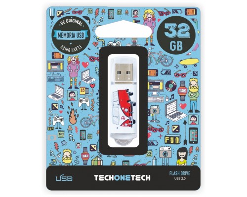 PENDRIVE TECH1TECH-CAMPER VAN-VAN 32GB