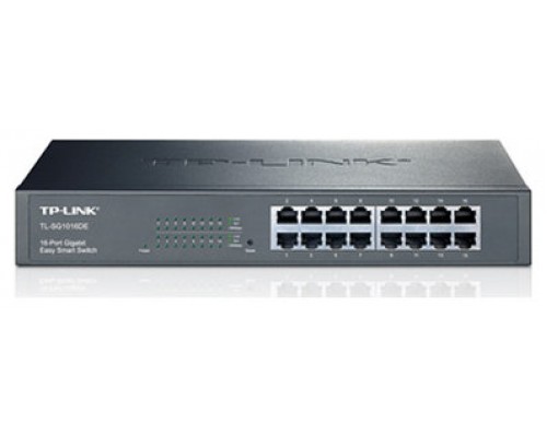 SWITCH SEMIGESTIONABLE TP-LINK TL-SG1016DE 16P GIGABIT 19" RACK