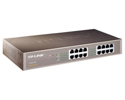 SWITCH 16 PUERTOS 10/100/1000 TP-LINK ESCRITORIO/Mont.Rack