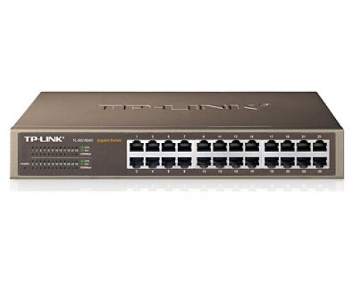 SWITCH 24 PUERTOS 10/100/1000 TP-LINK RACK/DE