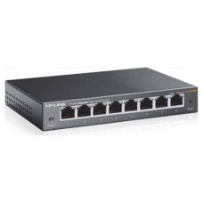 SWITCH SEMIGESTIONABLE TP-LINK SG108E 8P GIGA CARCASA METALICA