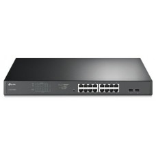 SWITCH SEMIGESTIONABLE TP-LINK SG1218MPE 16P GIGA POE/POE+ ALIMENTACION POE 192W RACK