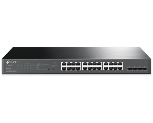 SWITCH SEMIGESTIONABLE TP-LINK POE+ 24 PORT+ 4xSFP GIGABIT