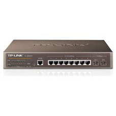 SWITCH GESTIONABLE L2 TP-LINK 8 PUERTOS GIGABIT + 2 SFP