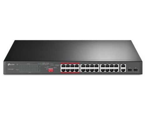 SWITCH TP-LINK TL-SL1226P POE+ 802.3AT/AF 1U·